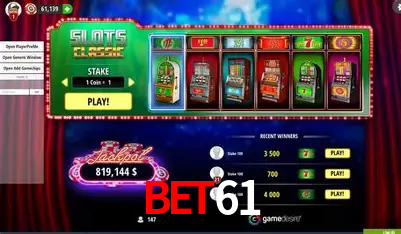 Descubra o Mundo do Cassino Online com bet61